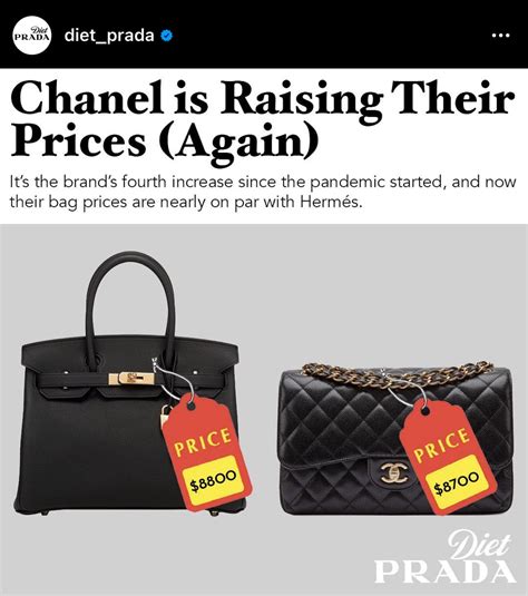 january 2022 chanel price increase